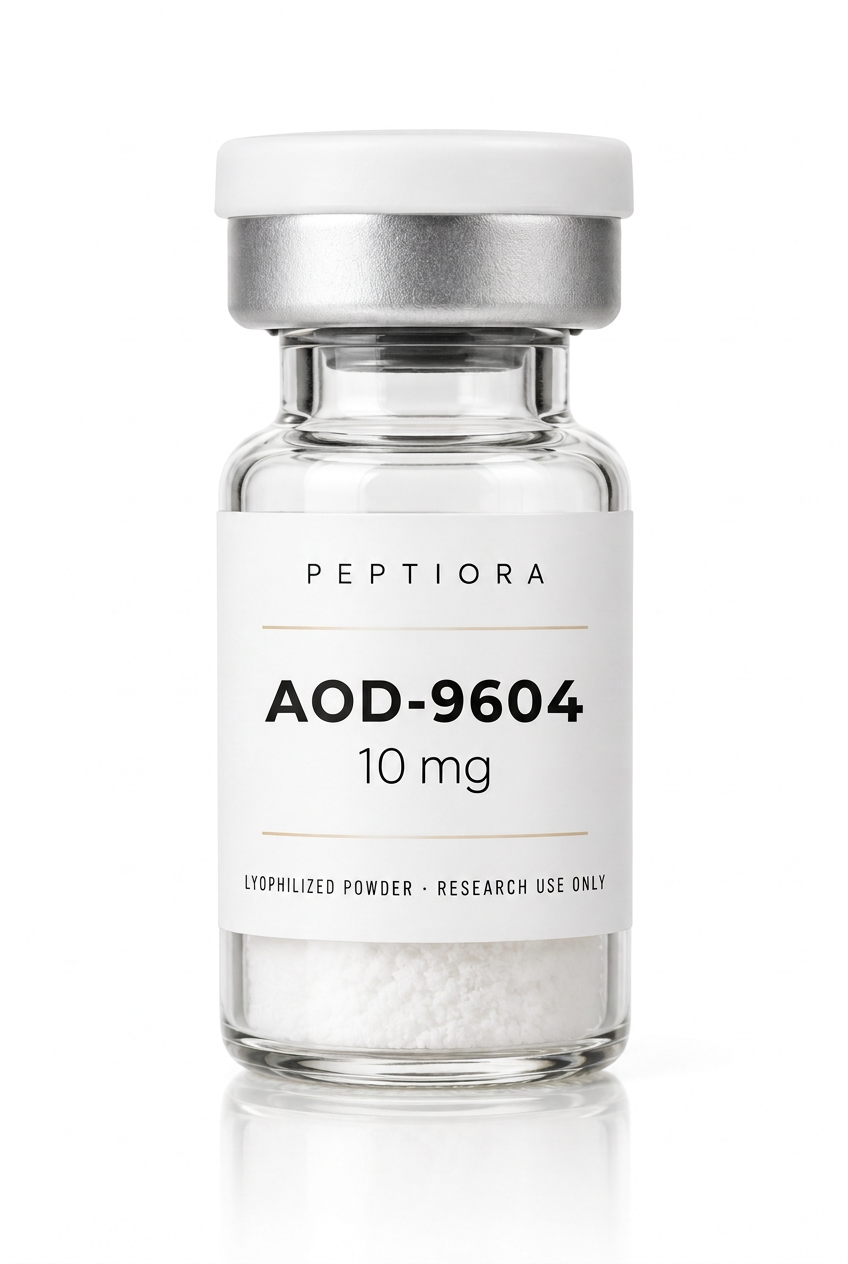 Peptiora Labs AOD-9604 10 mg research vial
