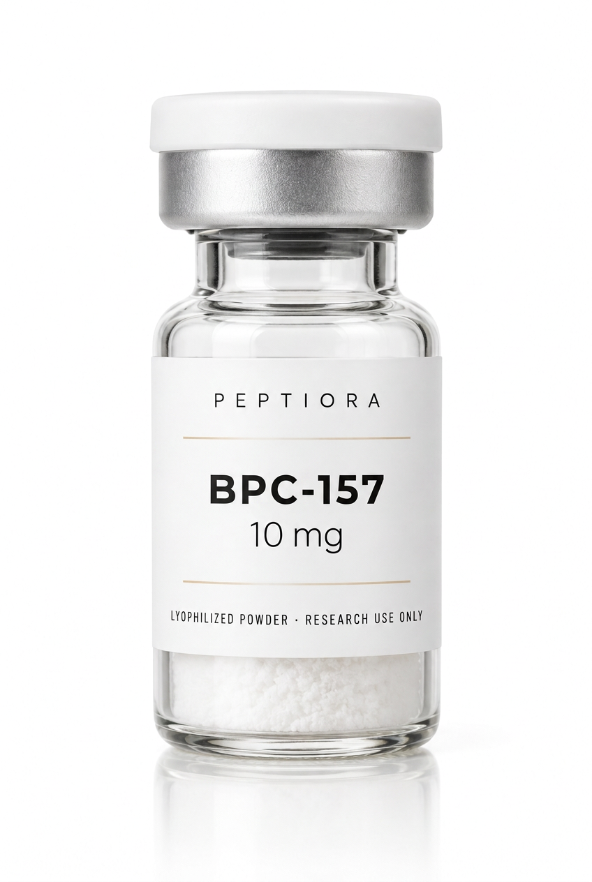 Peptiora Labs BPC-157 10 mg research vial