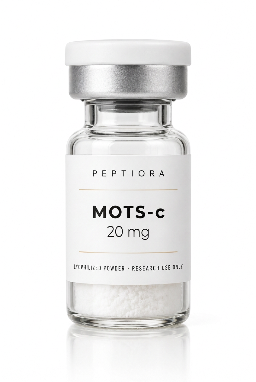 Peptiora Labs MOTS-c 20 mg research vial