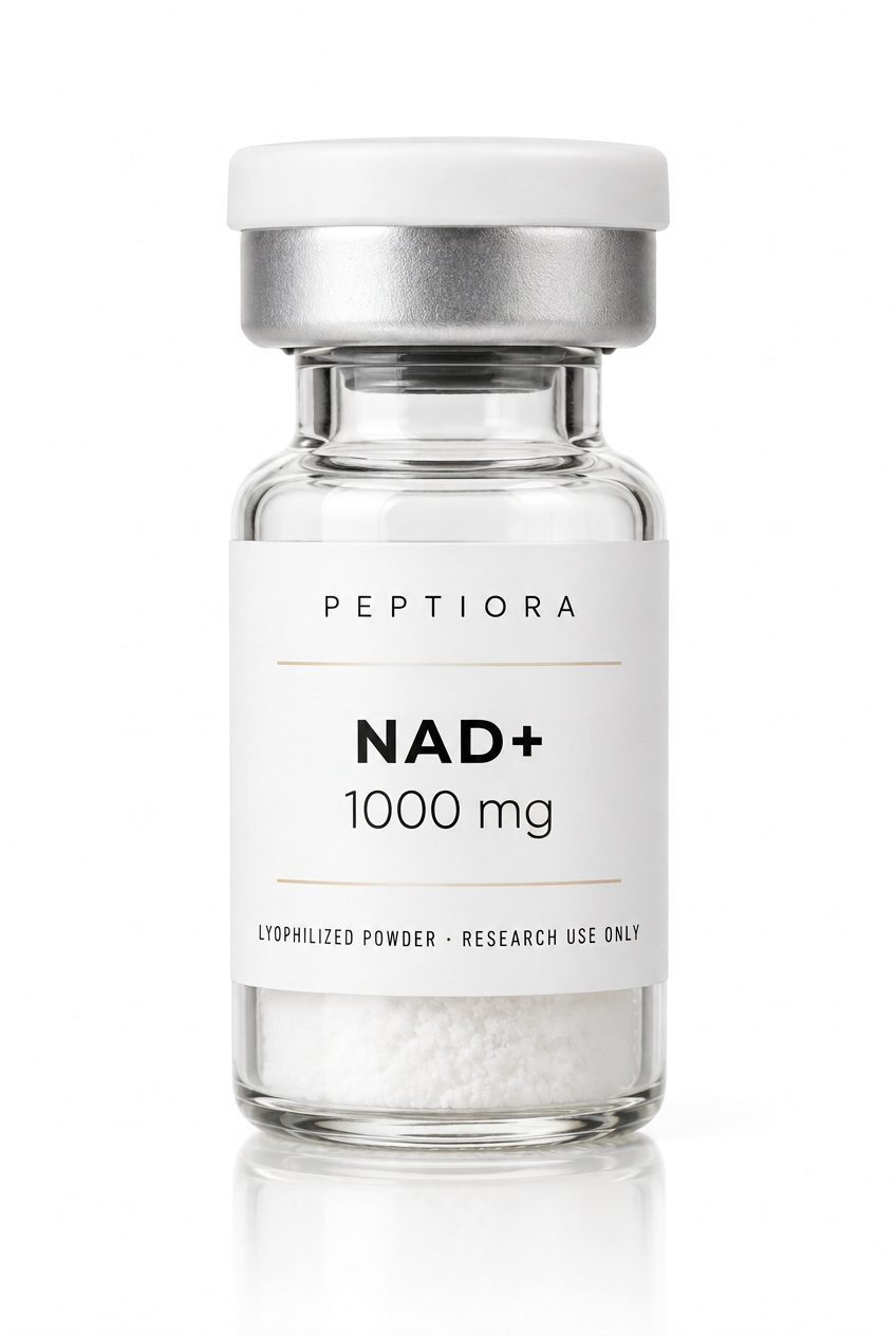 Peptiora Labs NAD+ 1000 mg research vial